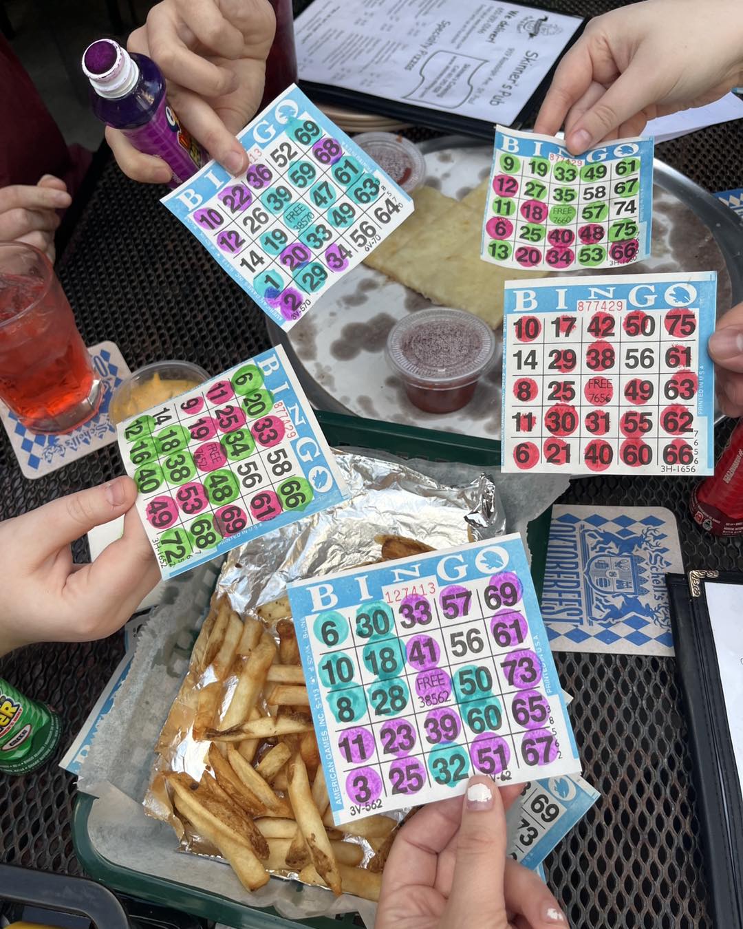 FREE Bingo at Skinners Pub