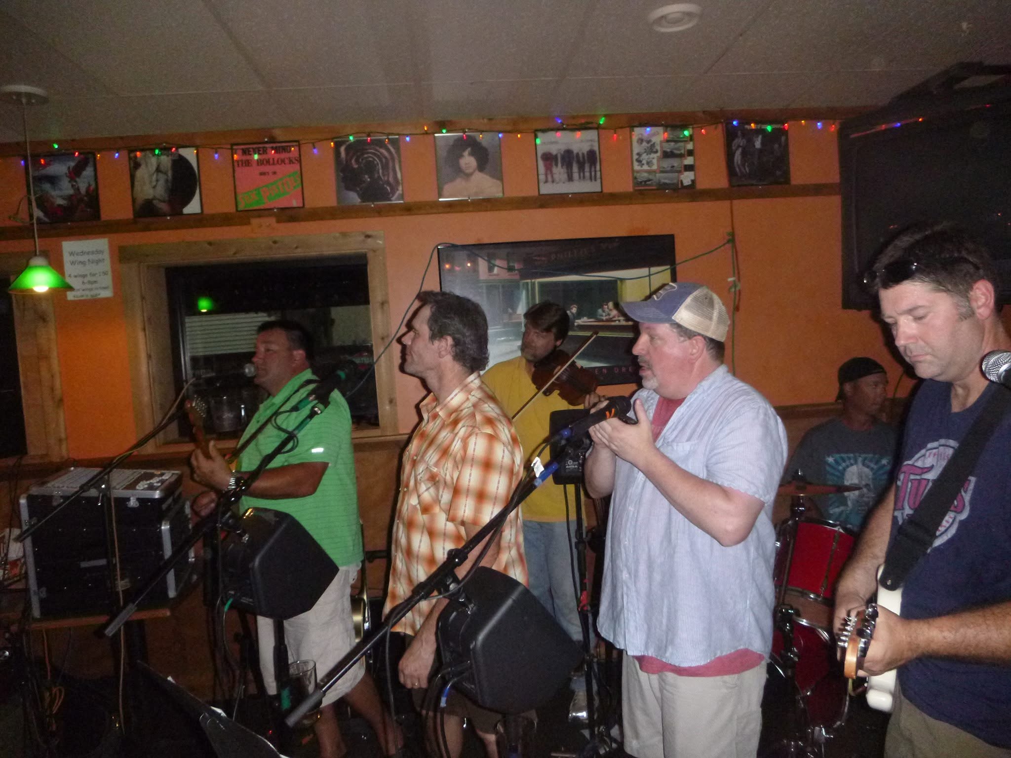 Local act Auctioneers play the patio at Skinner's Pub. Free show, no cover, St. Paul.
